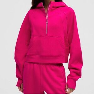 Lululemon Scuba Half Zip Hoodie PASSIONATE